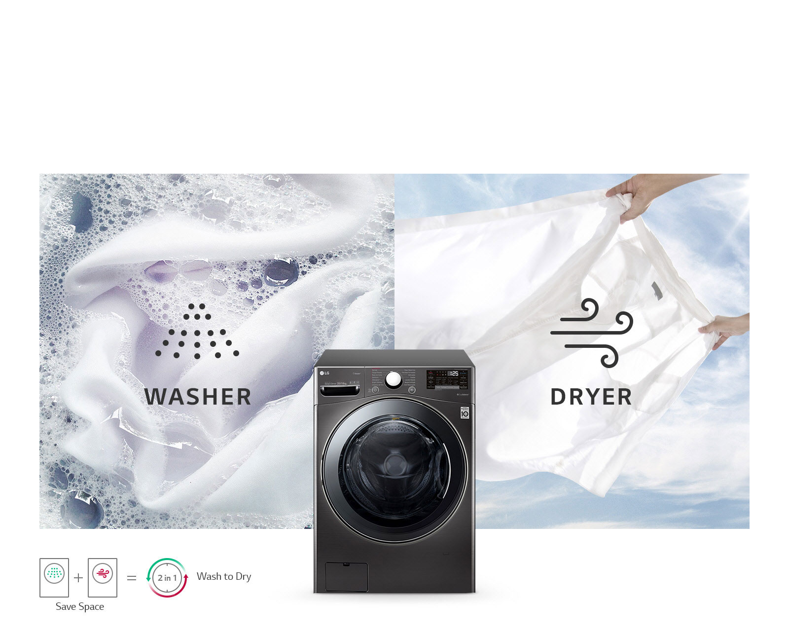 Lg 20kg washing machine deals front load