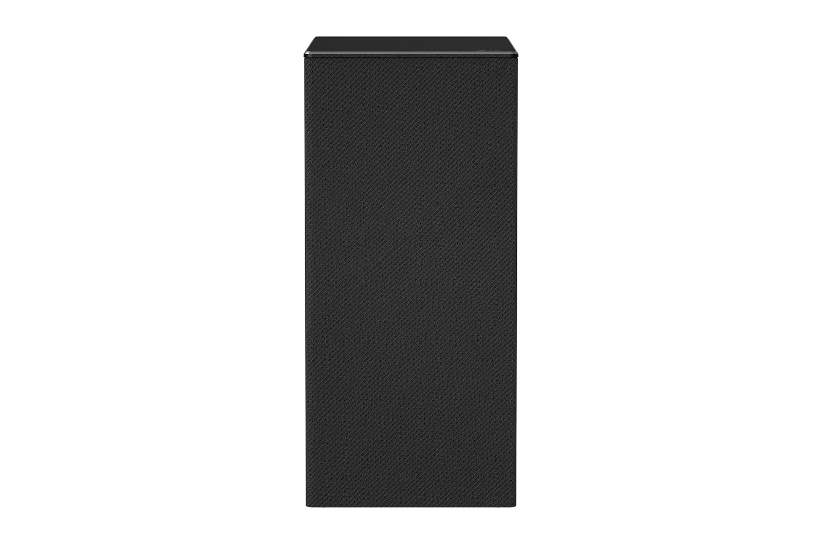 LG SN5 |  400W | 2.1ch | DTS Virtual:X | AI Sound Pro, front view of sub woofer, SN5