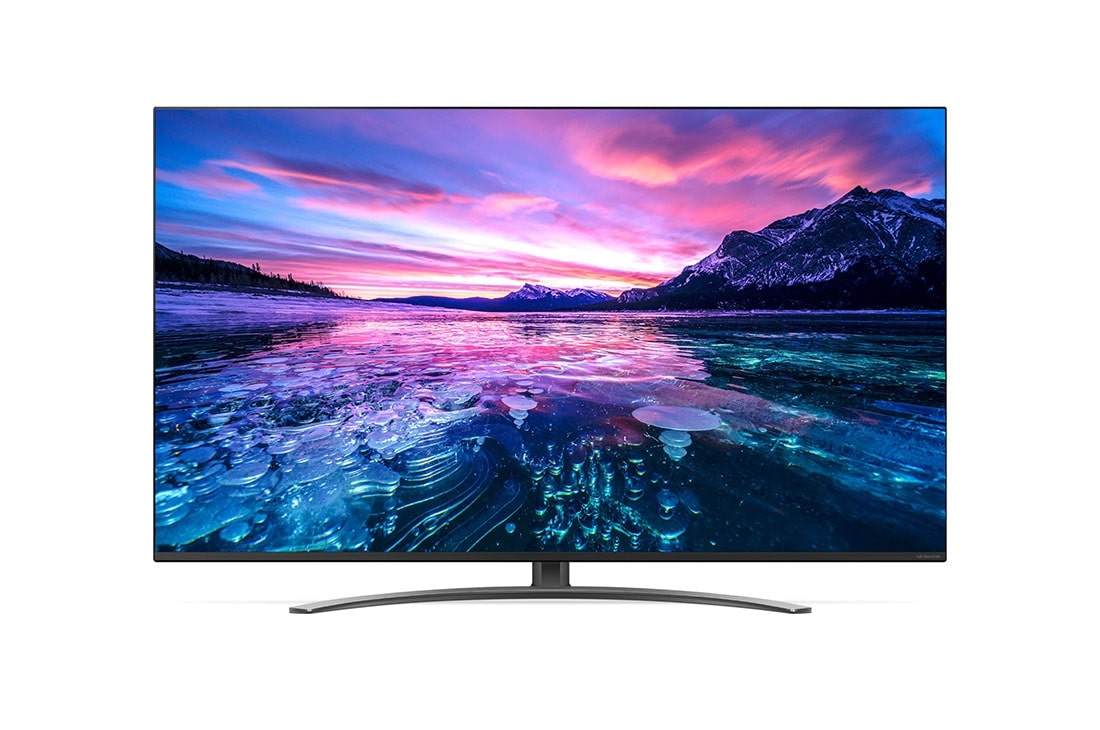 LG 65 Inch Commercial TV With Pro Centric, front view with inscreen, 65US761H0GD