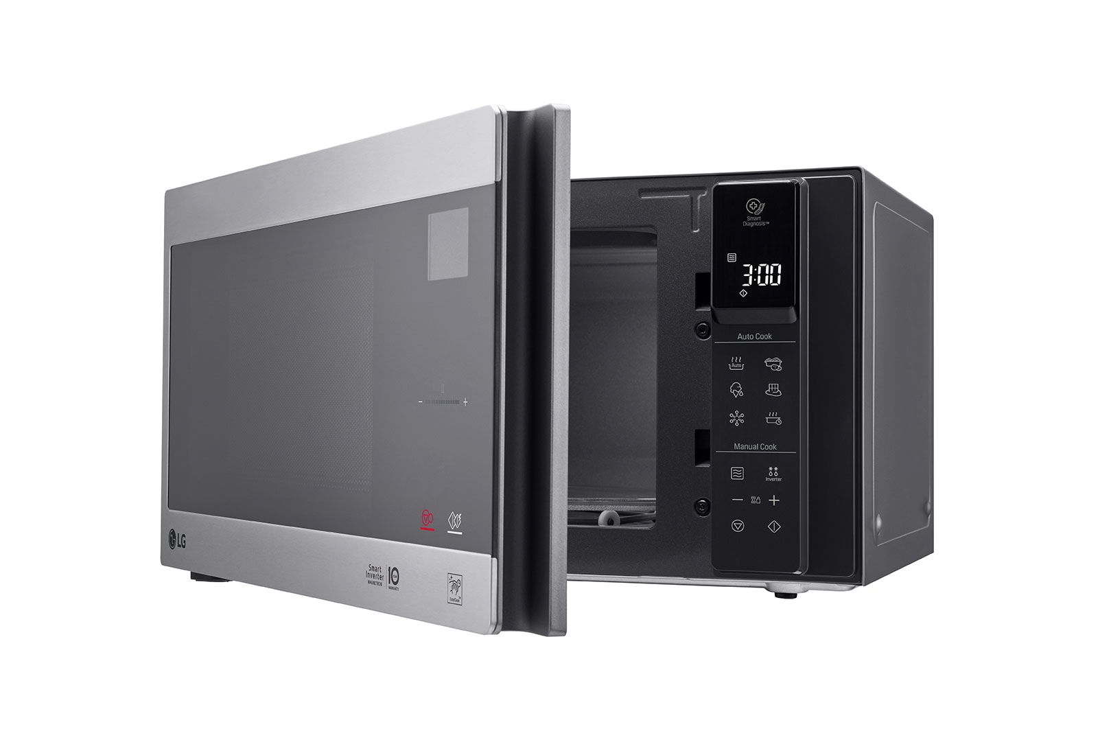 lg 42l black smog microwave ms4295dis