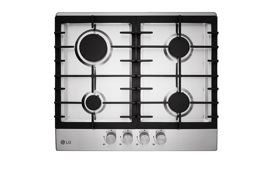 LG Built-in 900 Gas Panel |4 Burners | Front control panel | Auto-ignition Feature, front, HU641BBG