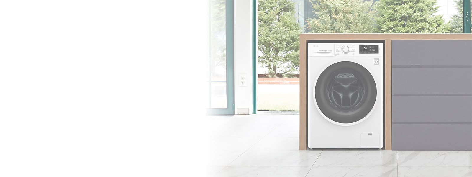 lg integrated washing machine