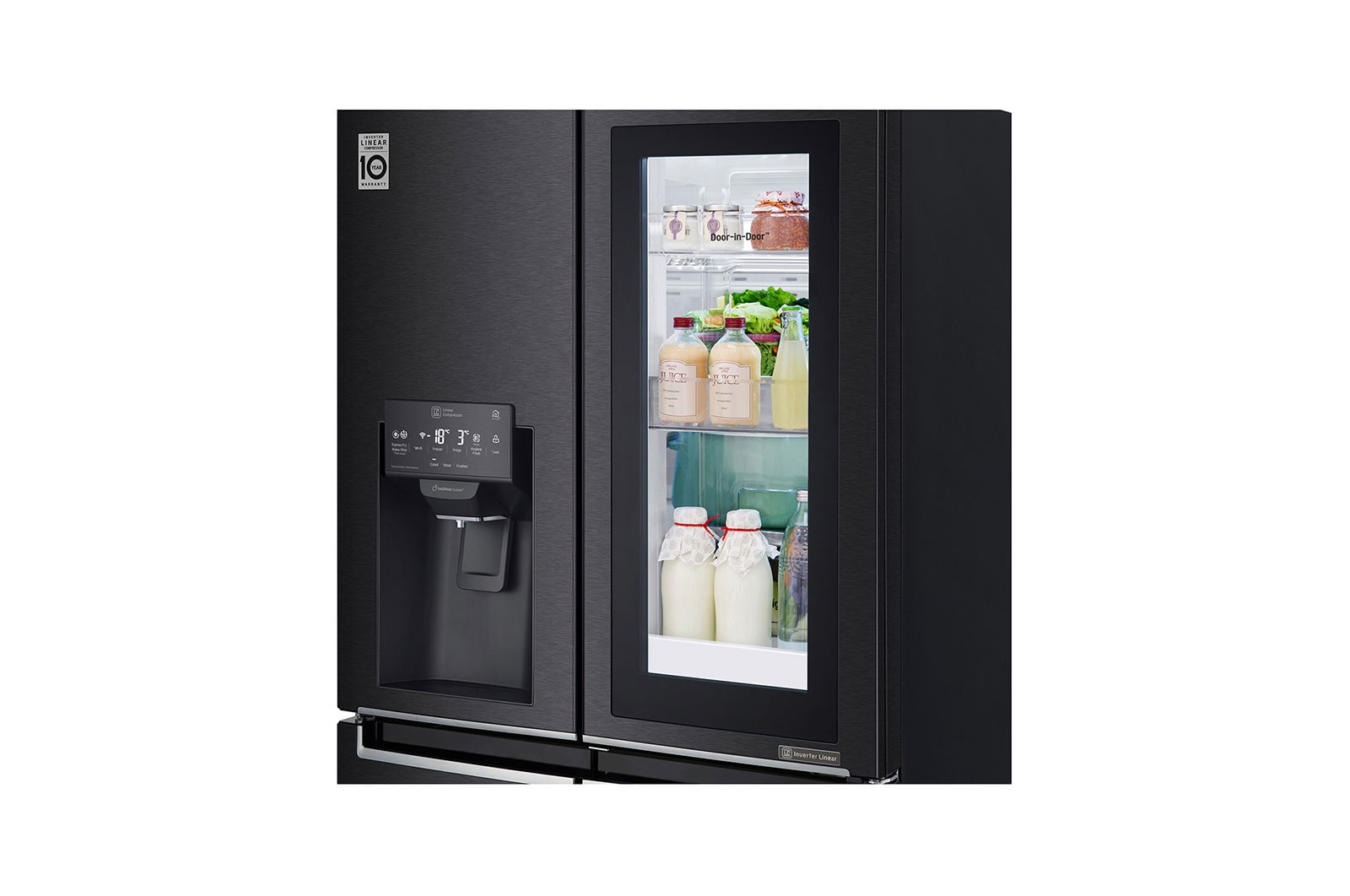 508l Instaview Side By Side Refrigerator Gc X22ftqll Lg Ea 