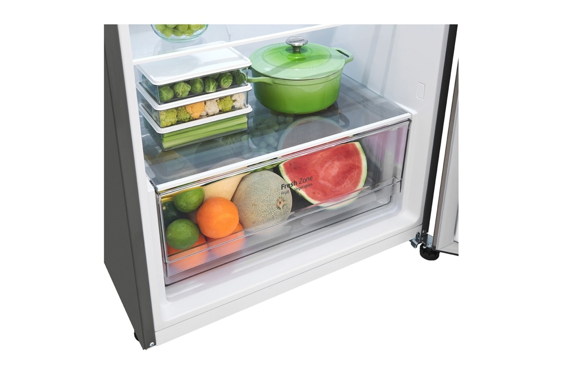 Refrigerateur 335L Top freezer de LG avec LINEAR Cooling Smart Inverter -  LG-Algerie