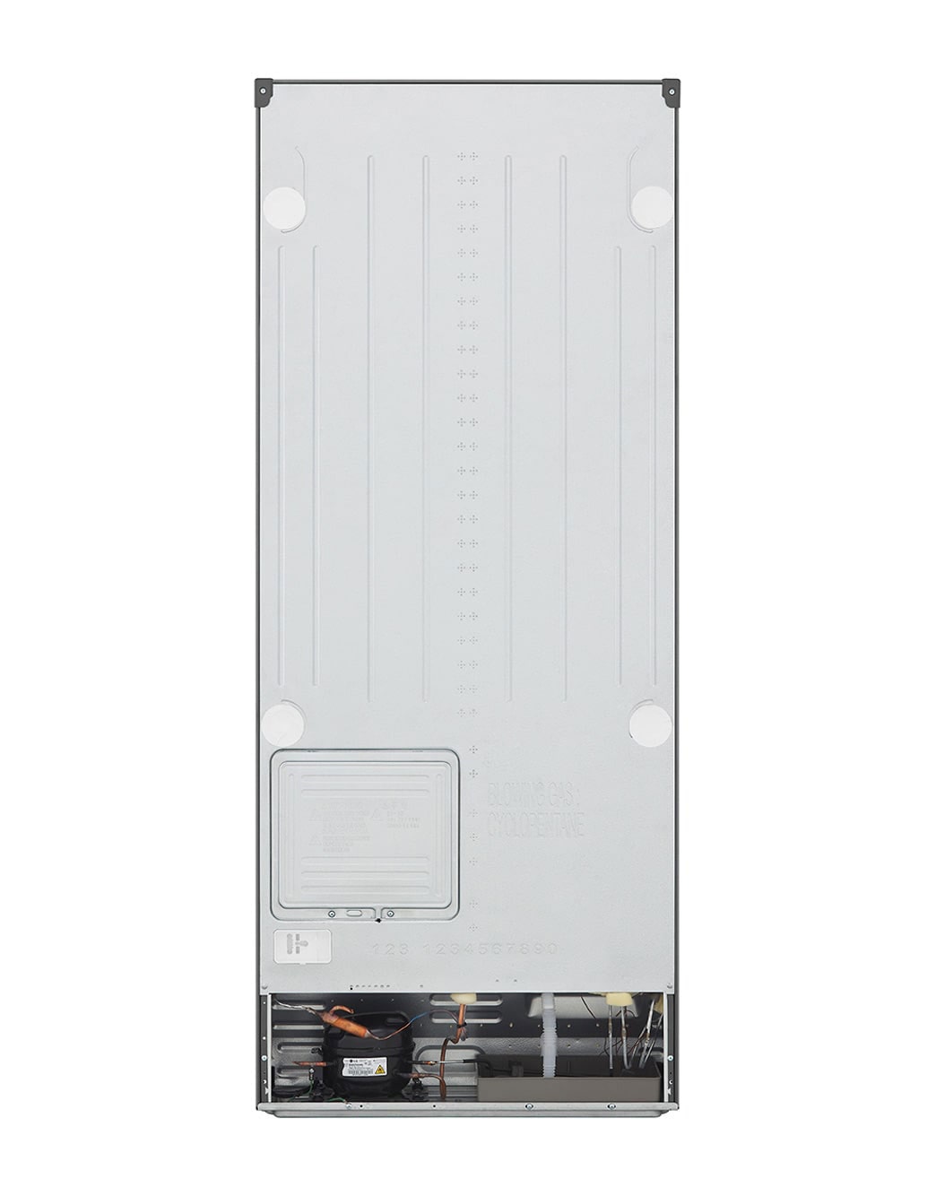 LG 395(L) | Top Freezer Refrigerator |Smart Inverter Compressor | LinearCooling™ | DoorCooling+™, GL-B492PLGB