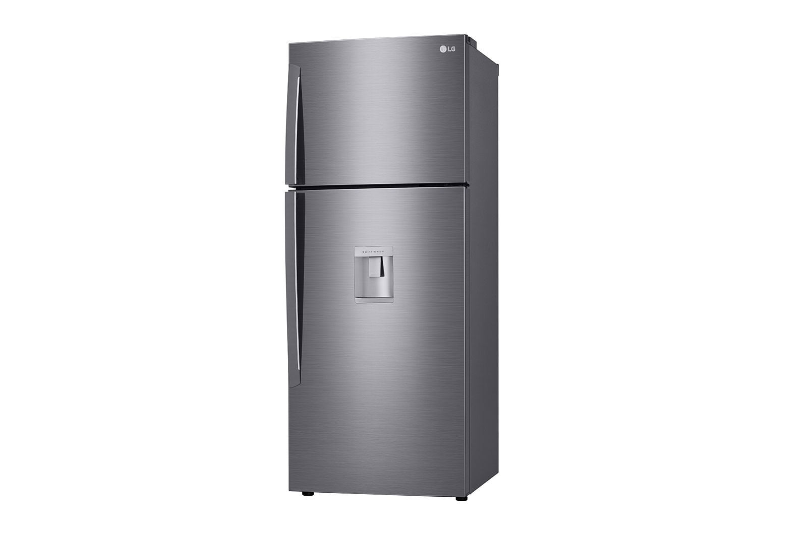 LG 438(L) | Top Freezer Refrigerator | Smart Inverter Compressor | Water Dispenser | NatureFRESH™ | LinearCooling™, right view, GL-T652HLCM