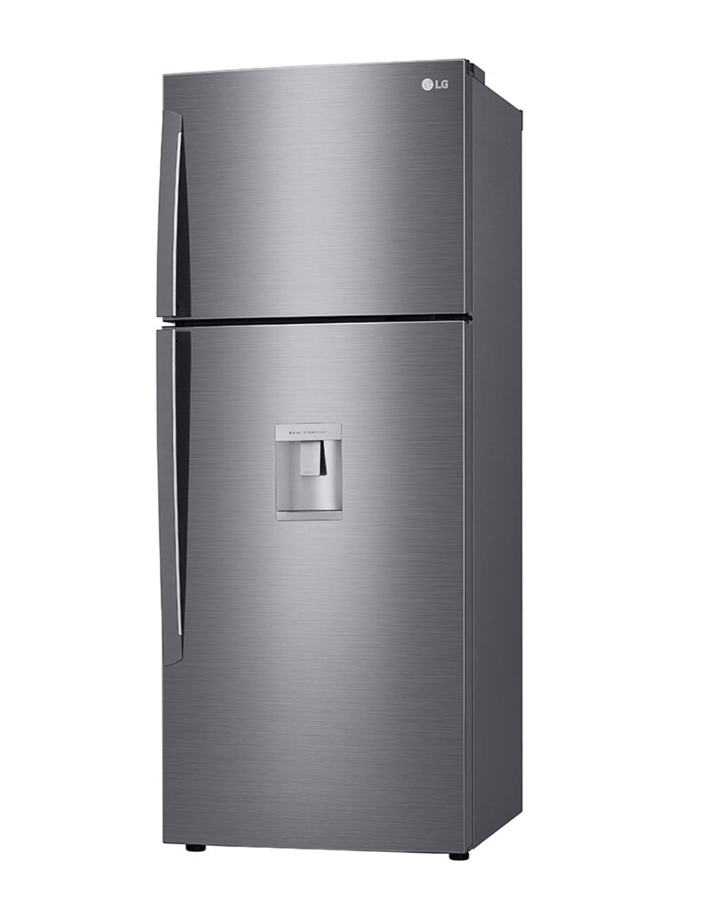 LG 438(L) | Top Freezer Refrigerator | Smart Inverter Compressor | Water Dispenser | NatureFRESH™ | LinearCooling™, right view, GL-T652HLCM