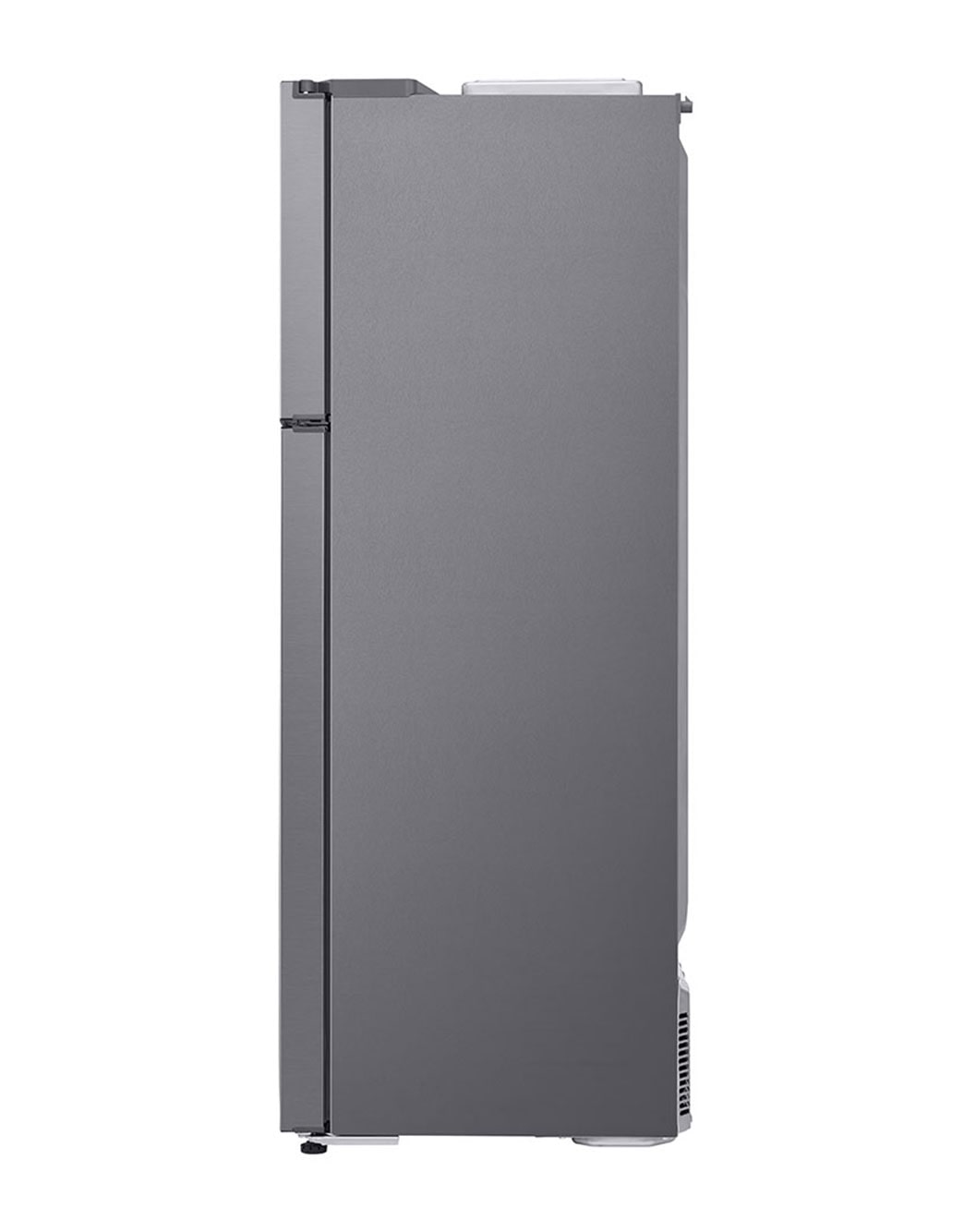 LG 438(L) | Top Freezer Refrigerator | Smart Inverter Compressor | Water Dispenser | NatureFRESH™ | LinearCooling™, side view, GL-T652HLCM