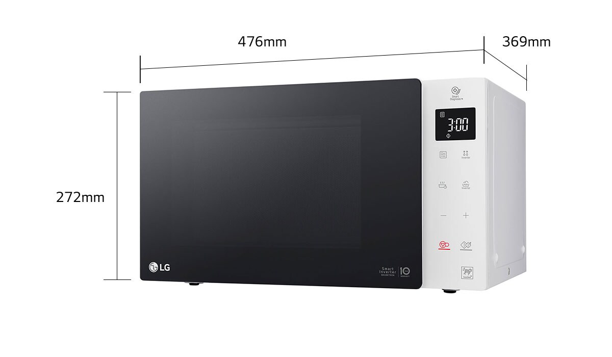 LG MH6535GIS 1000W 25L Microwave Oven