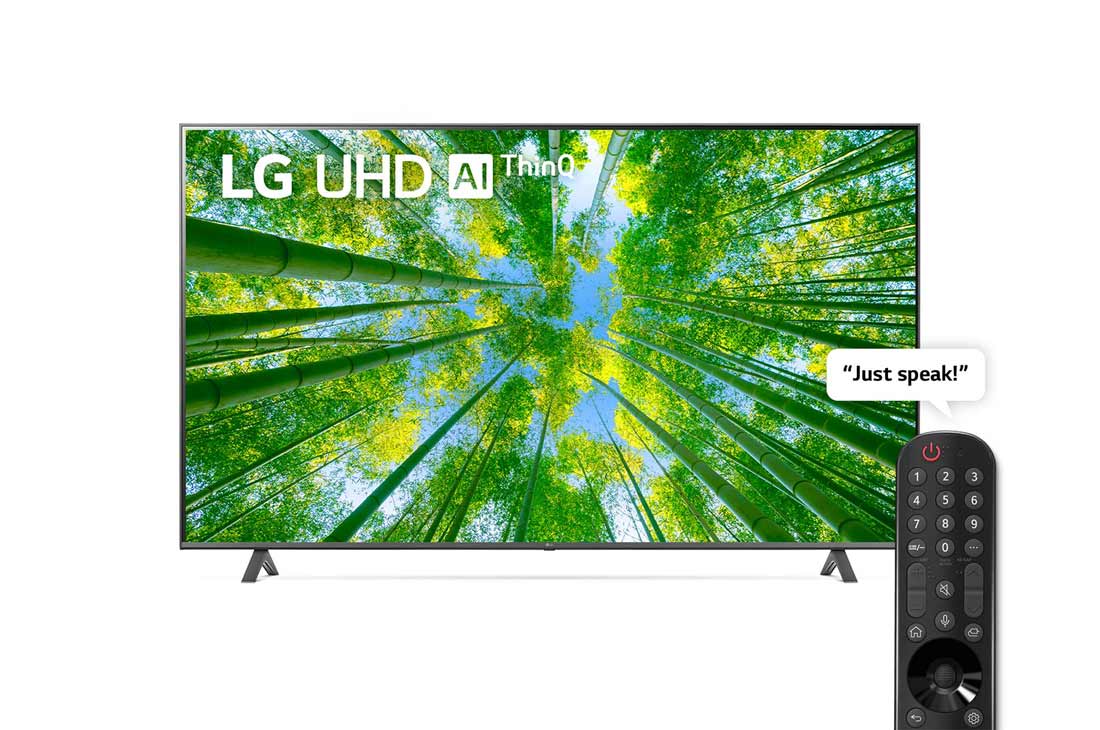 LG UHD 4K, 70 Inch, UQ80 Series, 4k Ultra HD, Cinema Screen Design, Active HDR, WebOS, ThinQ