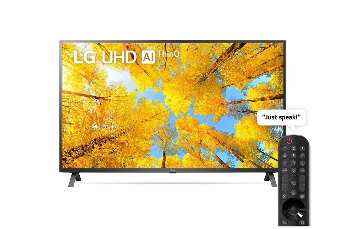 Slim 55 Inch TV UHD 4K TV With AI ThinQ Technology