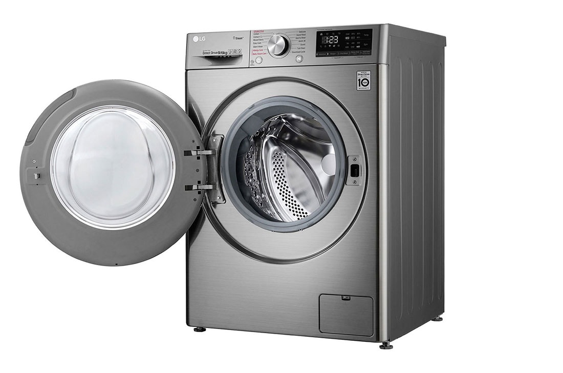 LG & Washing F4V5VYP0W Efficient Versatile Machine: