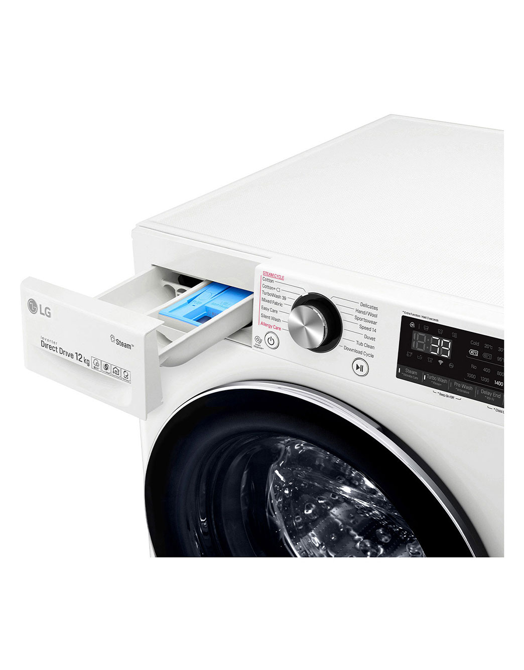 LG F4V9BWP2W Washing Machine: Efficient & Reliable - LG E.A.