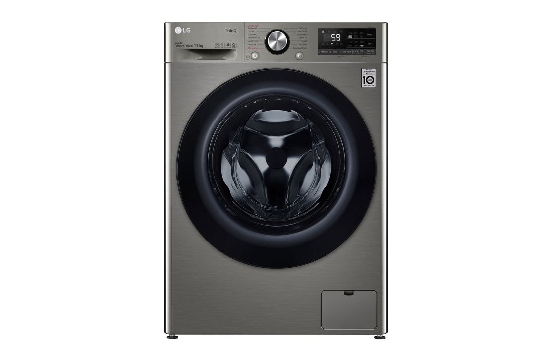 LG 11 Kg | Front Load Washer | AI DD™ | ThinQ™ | Steam™, front , F4Y5EYGYPV