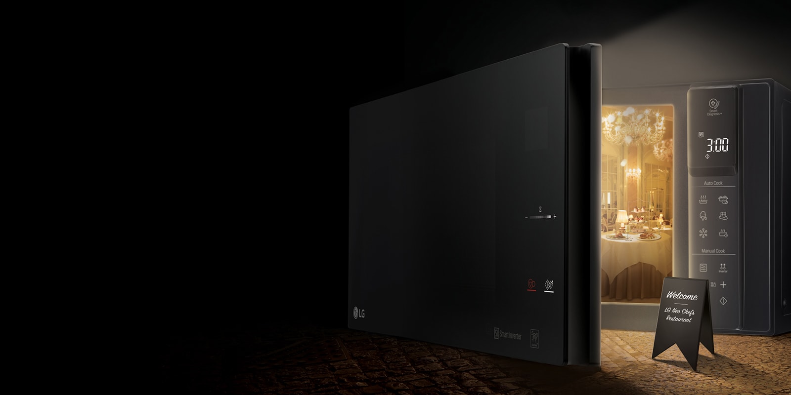 LG Microondas Smart Inverter NeoChef™ de 42 litros (1.5 cu ft) con  EasyClean™