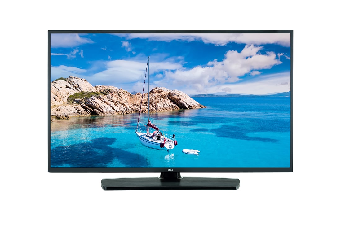 LG Smart TV 4K UHD, Vista frontal con imagen de relleno, 50UM670H0UA