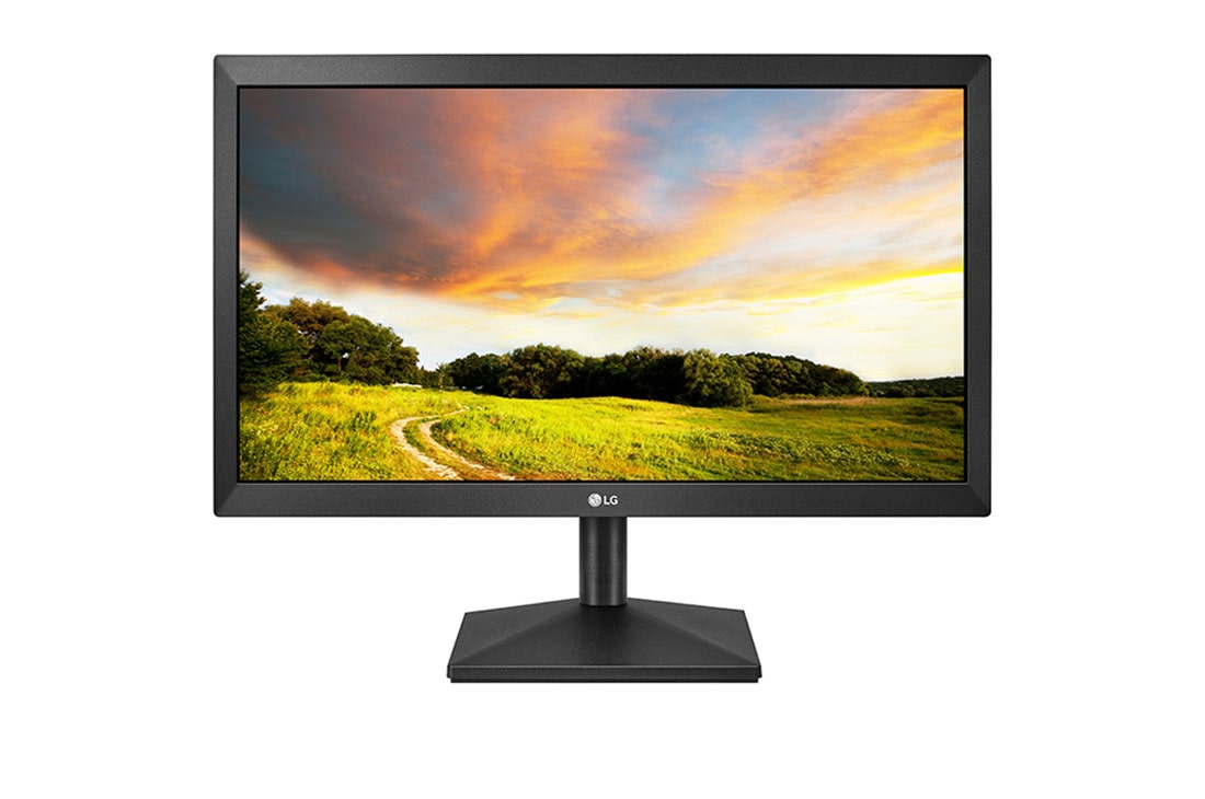 LG Monitor 20” HD, Front view, 20MK40L-B