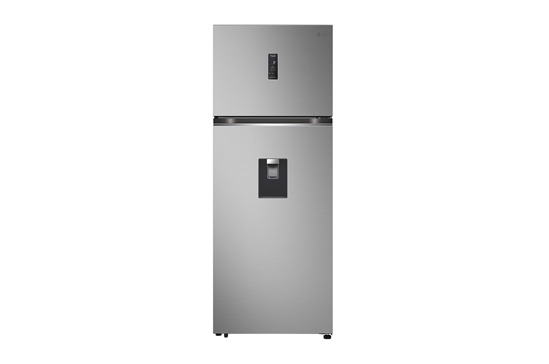 LG Refrigeradora Top Freezer 493L (Gross) / 461L (Net) LG VT48BPY Multi Air Flow Linear Cooling DoorCooling+™ + Smart Inverter , font view, VT48SPYC