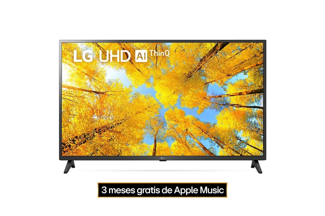 LG UHD 43'' UQ7500 Smart TV con ThinQ AI (Inteligencia Artificial) , 43UQ7500PSF