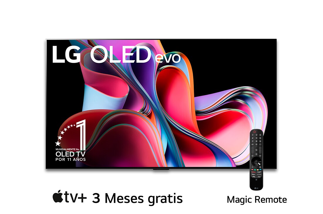 Pantalla LG OLED smart TV de 65 pulgadas 4K/UHD OLED65G3PSA Con