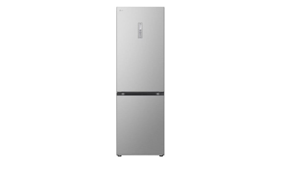 LG külmkapp | 1.86m | 387L | Hõbedane | E klass | DoorCooling⁺™ | Express Cooling, Eestvaade (suletud uks), GBV7170EPY