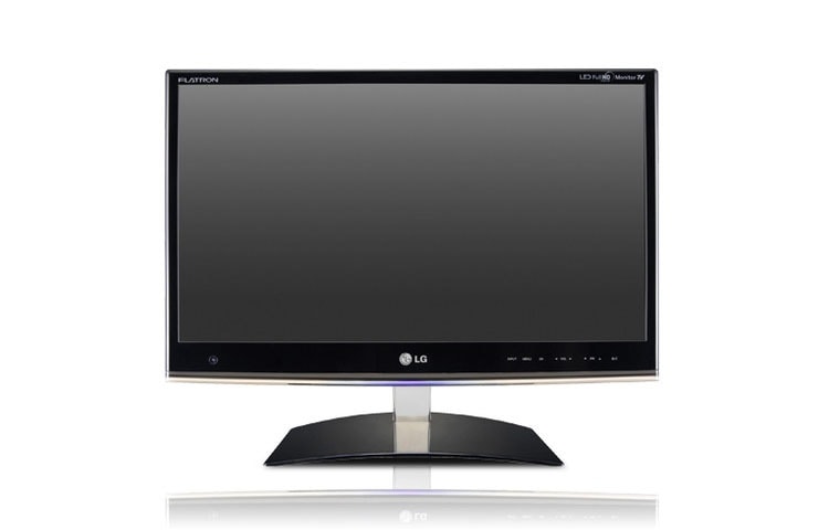 LG 23'' LED LCD monitor, Full HDTV tänu DTV-tuunerile, Surround X, keskkonnasõbralik, M2350D