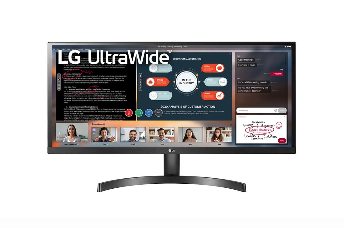 LG 29-tolline UltraWide™ monitor  , 29WL500-B