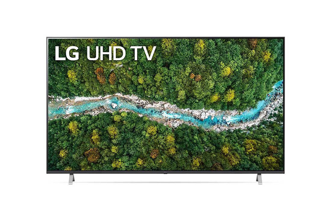 LG 70-tolline UHD 4K teler 70UP7700, LG UHD-teleri eestvaade, 70UP77003LB