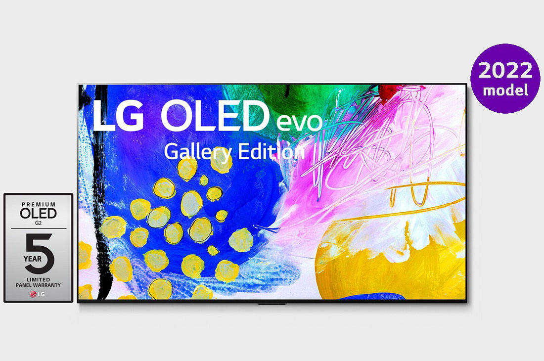 LG 97'' 4K OLED TV G2, tagaklemmi lähivaade, OLED97G29LA