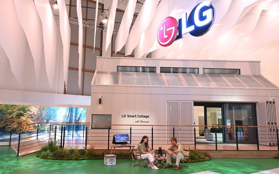  IFA 2023 LG Electronics : LG Sustainable Village "jätkusuutlikud ettevõtted"