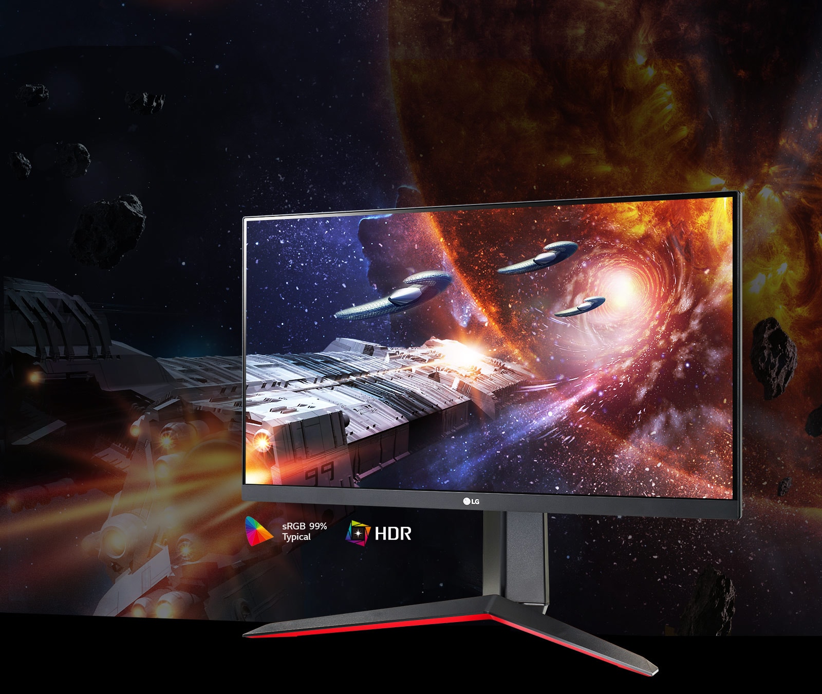 23.8” UltraGear™ Full HD IPS 1ms (GtG) Gaming Monitor | LG Egypt