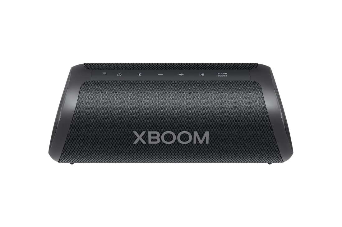 LG XBOOM Go XG7QBK, Front 30 degree view, XG7QBK