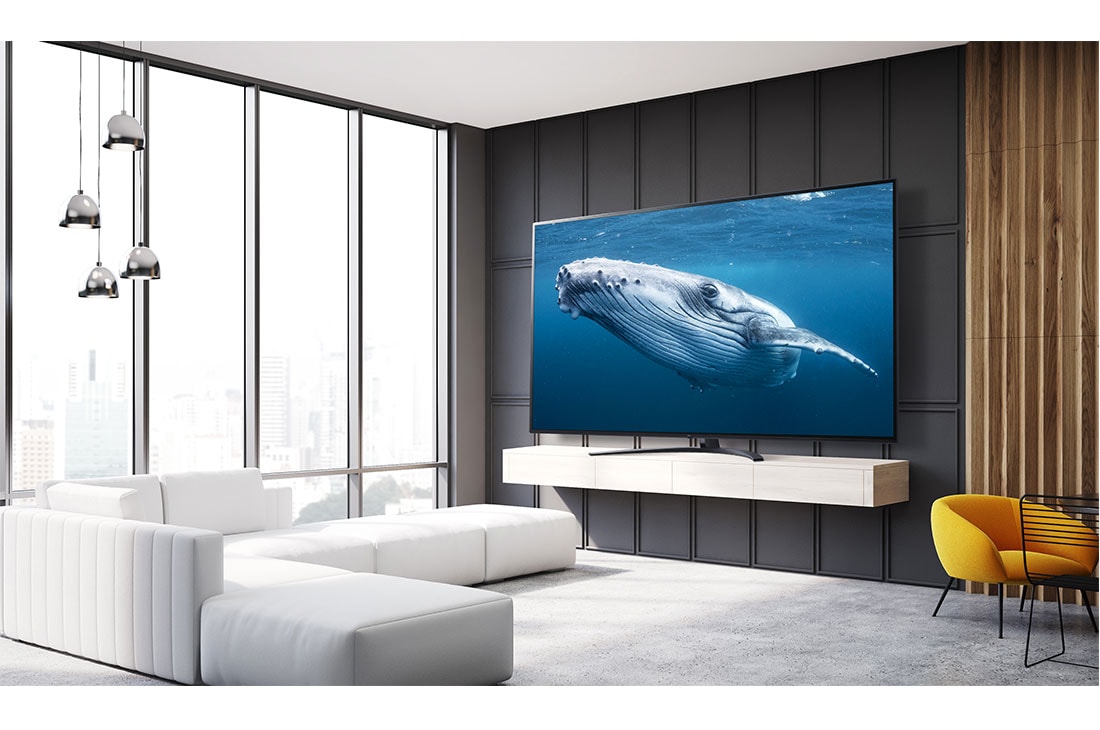 LG UHD AI ThinQ 65 UP77 4K Smart TV, α5 AI Processor, Magic Remote -  65UP7750PSB