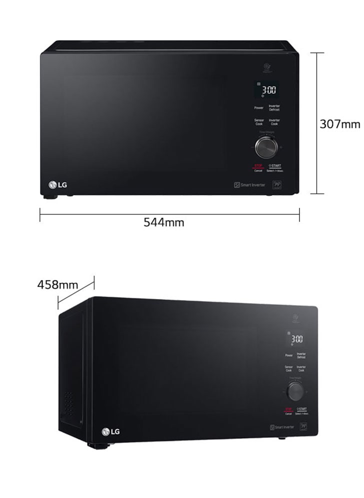 Microondas LG Mod. MH8236GIR 42 L grill inverter - Disco