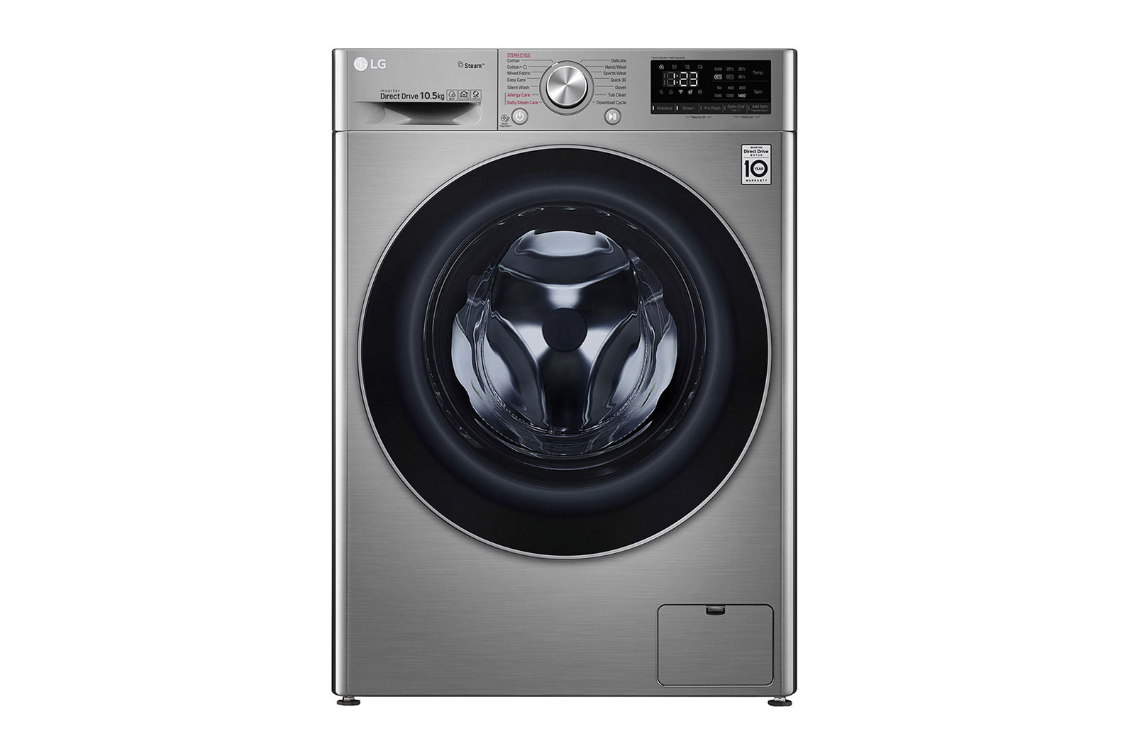 Shop LG Price DD Vivace, Egypt | F4V5RYP2T & 10.5 AI Machine | LG Kg Washing with Specs technology LG