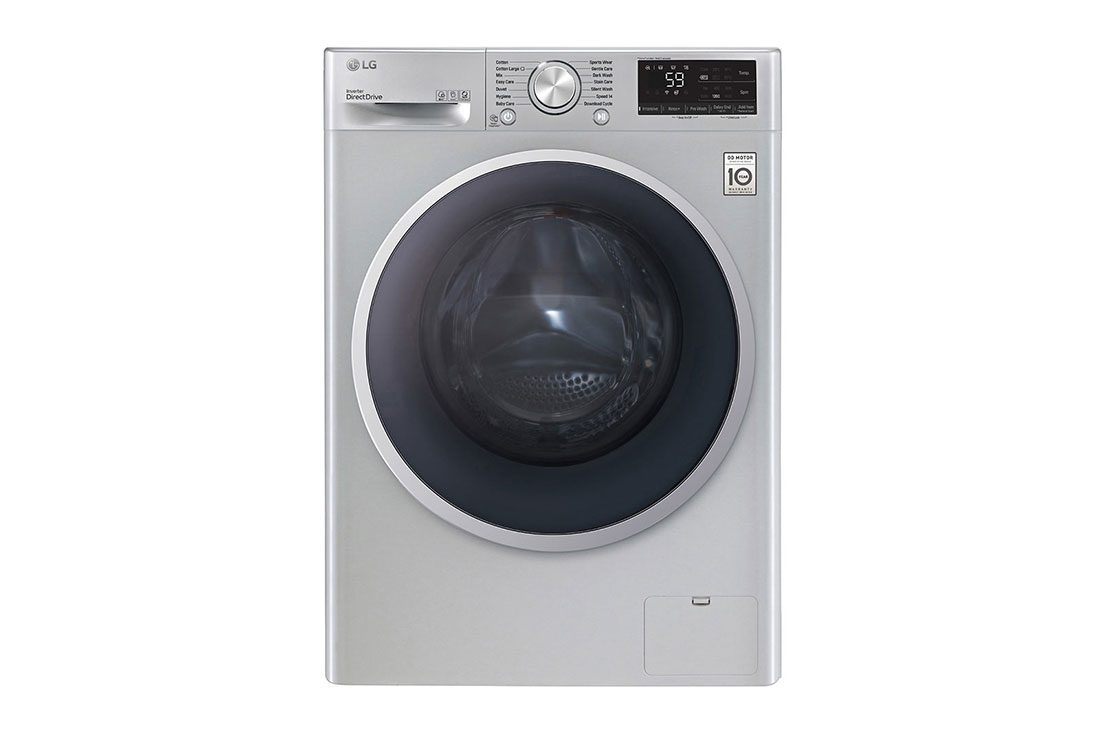 LG 9 Kg Vivace Washing Machine, with AI DD technology, front view, F4R5VYGSL