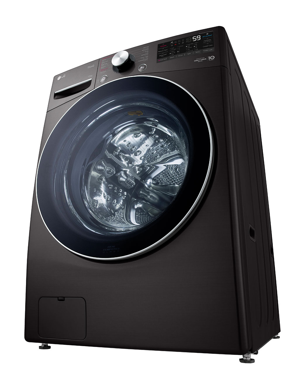 LG 15 kg Front load washing machine with AI DD™ (Intelligent Care with 18 More Fabric