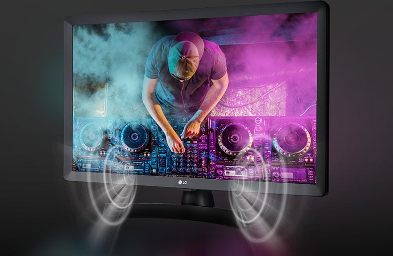 LG 24TQ510S-PZ - Monitor Smart TV de 24'' HD, amplio ángulo de visión, LED  con Profundidad