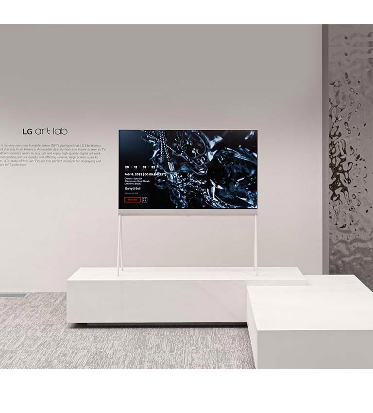 LG OLED Posé: el nuevo smart TV de 55 pulgadas con elegante diseño 