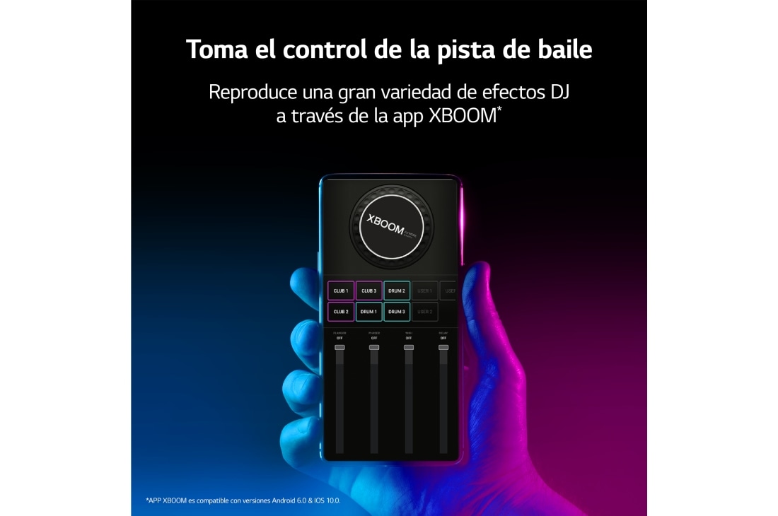 LG XBOOM España | LG RNC7