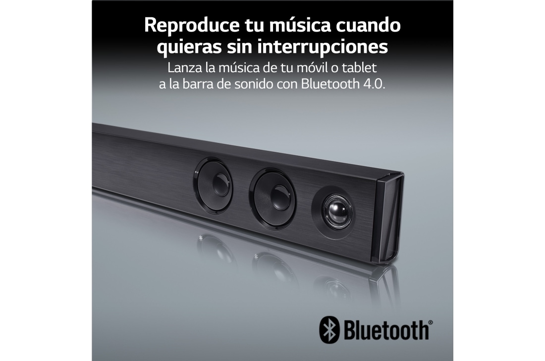 LG SoundBar SQC2 Barra de Sonido Bluetooth 2.1 300W Negra