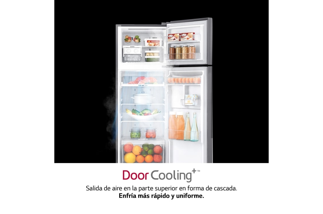 LG Frigorífico Dos Puertas, Clasificación E, Door Cooling+, Total