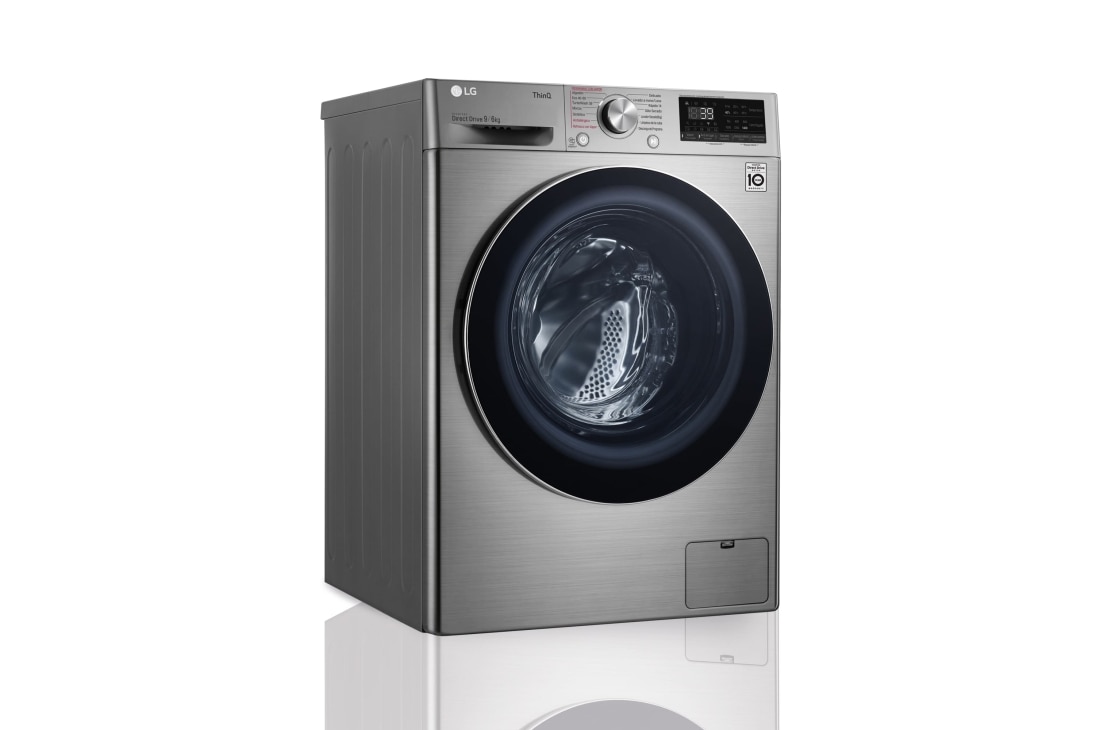 LG Lavasecadora inteligente Drive 9/6kg, 1400rpm, Clasificación E, Inox antihuellas, 700 | LG España