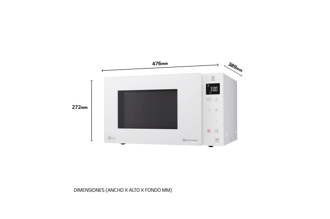 Horno microondas pequeño blanco electrodomésticos para cocina microhondas  nuevo