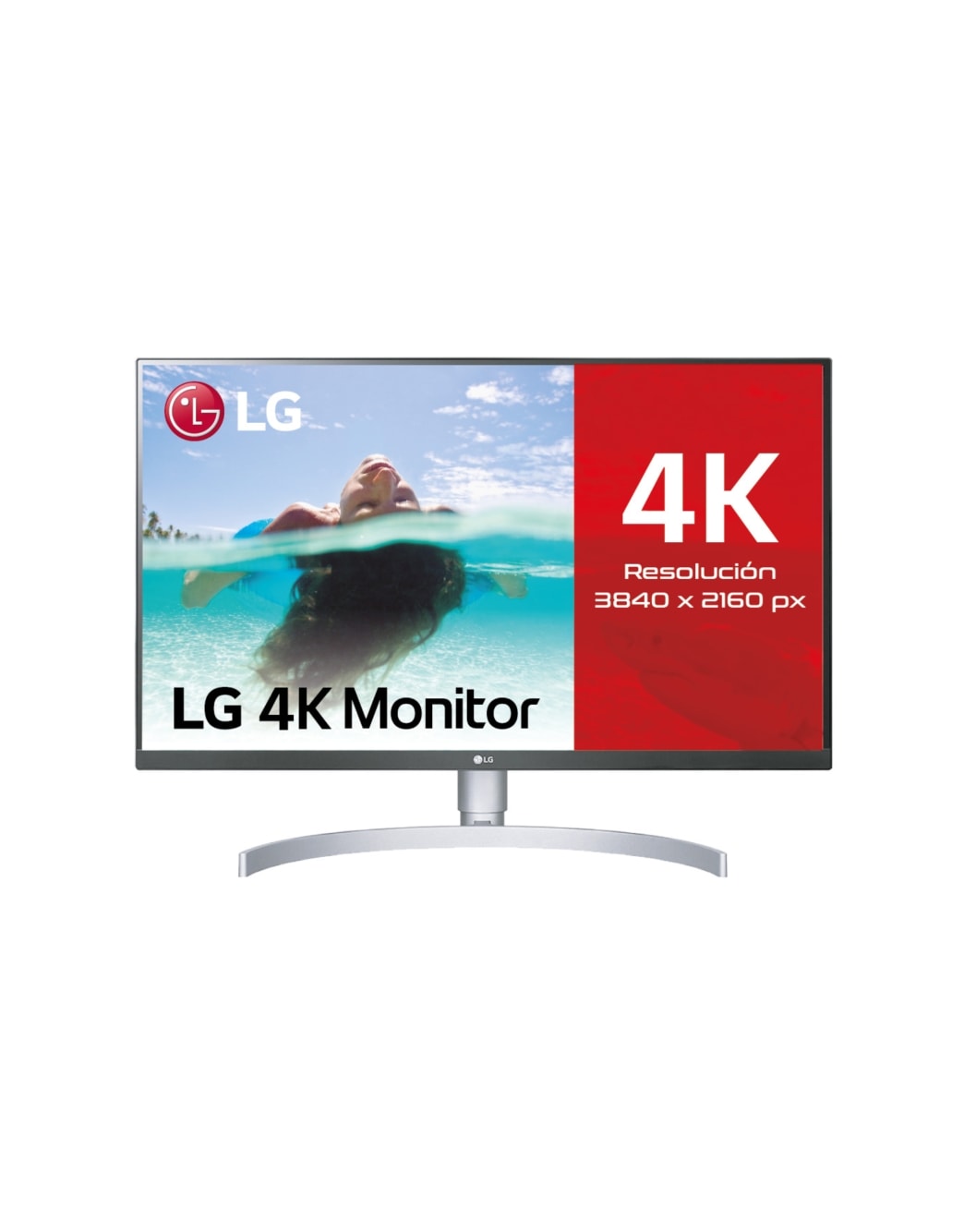 LG Electronics 4K UHD 27UD88-W monitor LED de 27 pulgadas con conexión USB  de tipo C