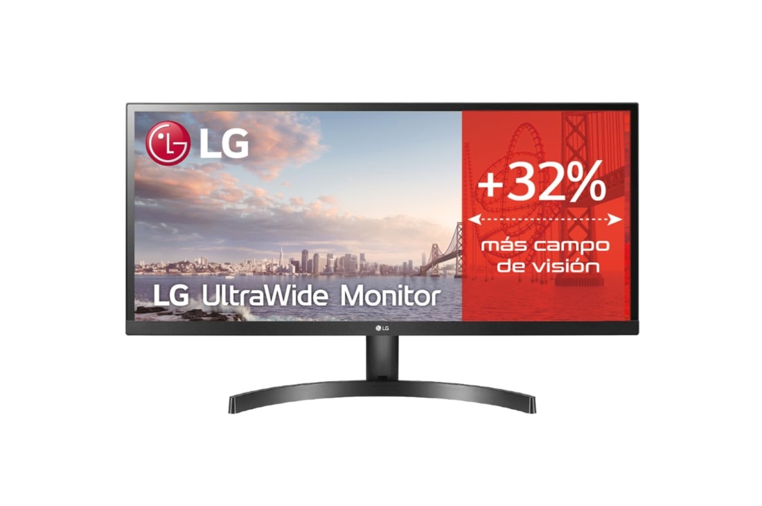 LG Monitor ultraancho de 29 pulgadas, pantalla IPS FHD 21:9 (2560 x 1080),  gama de colores sRGB 99%, HDR 10, pantalla prácticamente sin bordes de 3