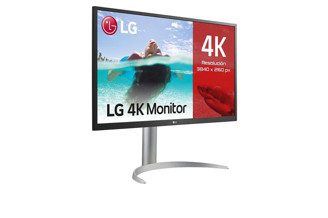 Monitor Profesional Lg 27UP550P-W 27 4K Blanco - Monitores 24 a 28 Pulgadas  - Monitores - Informatica 