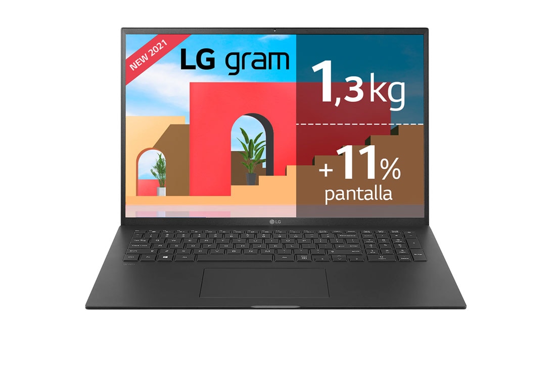 Nuevo LG Gram 17, el portátil de 17 pulgadas más ligero del mundo