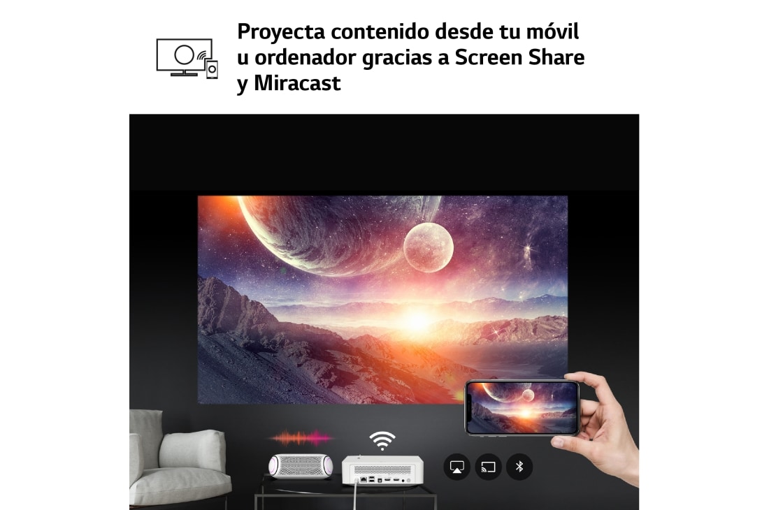 Comprar Proyector TV LG CineBeam - Tienda LG