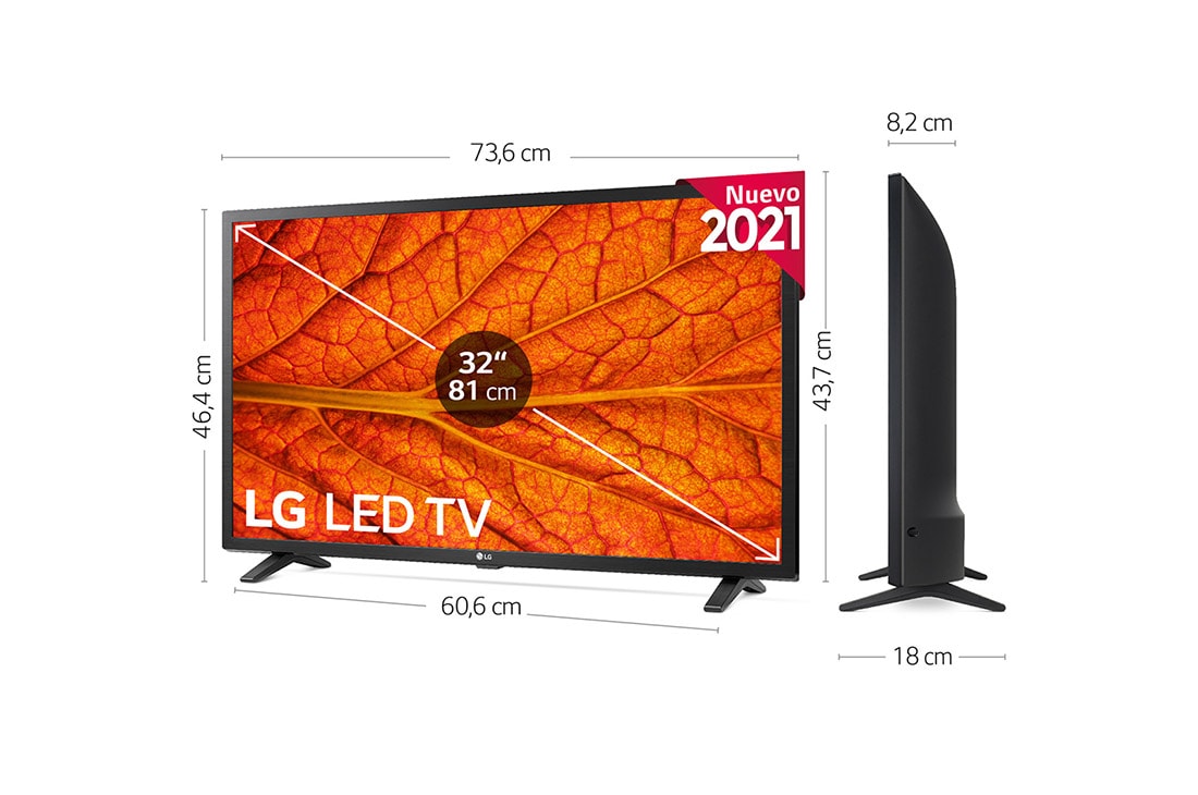 LG Pantalla 32 HD LED Smart TV 32LM577BPUA 2019 : :  Electrónicos